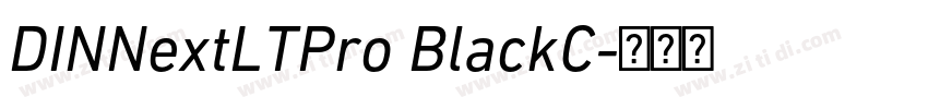 DINNextLTPro BlackC字体转换 DINNextLTPro BlackC字体转换